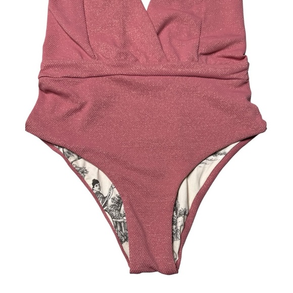 Maaji Watermelon Serenna Reversible One Piece Swimsuit Size Small - Picture 3 of 16